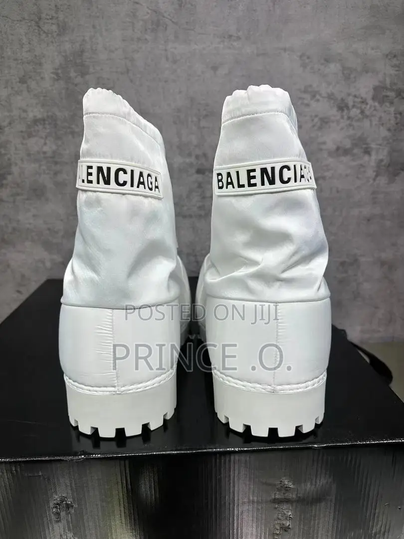 Luxury White  Balenciaga Booth