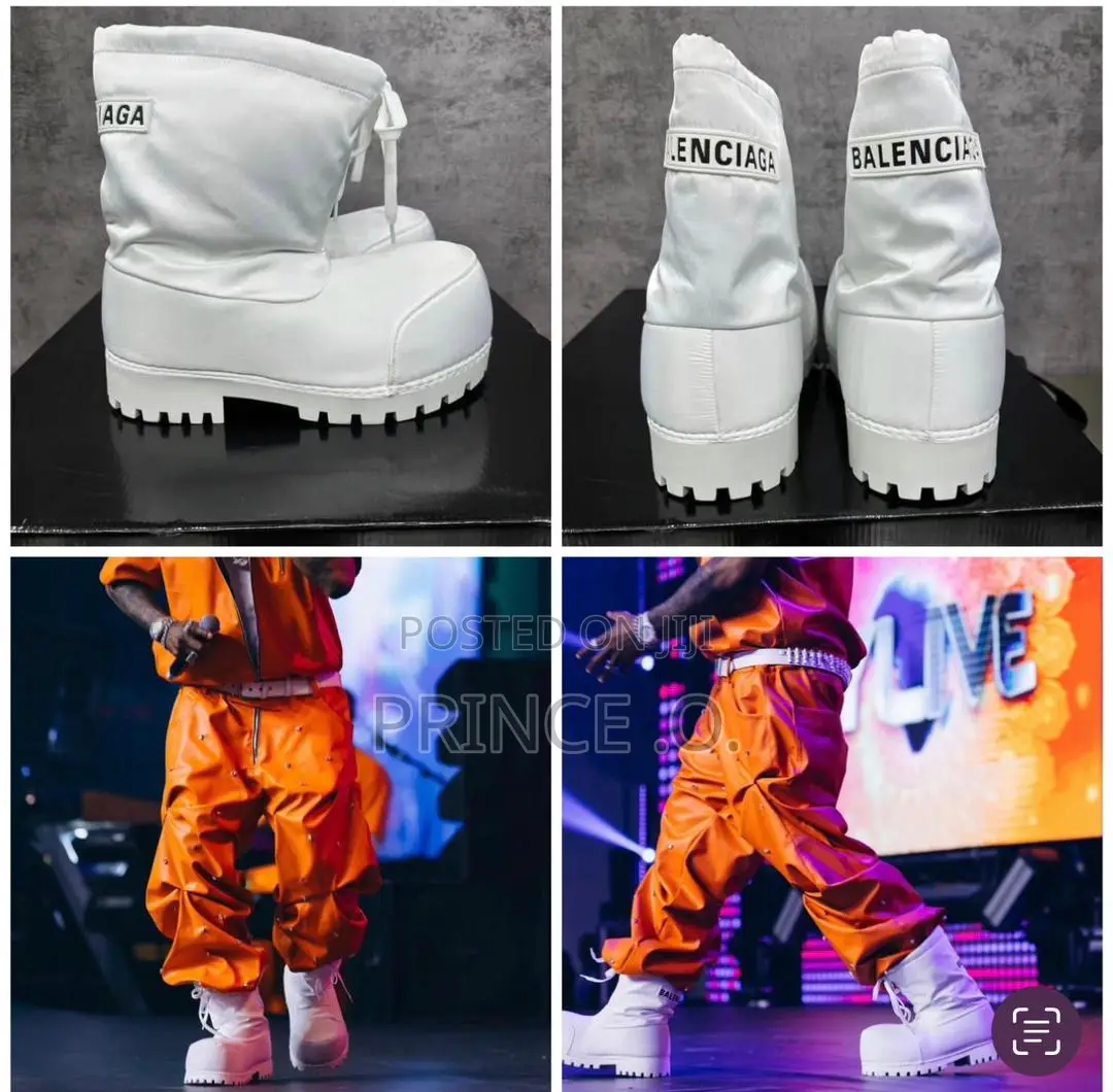 Luxury White  Balenciaga Booth