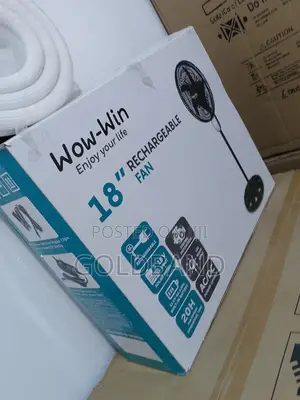 New Bestselling Wow Win 17.2 Inches Rechargeable Fan