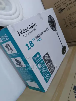 Quality Wow Win 17.2 Inches Rechargeable Fan