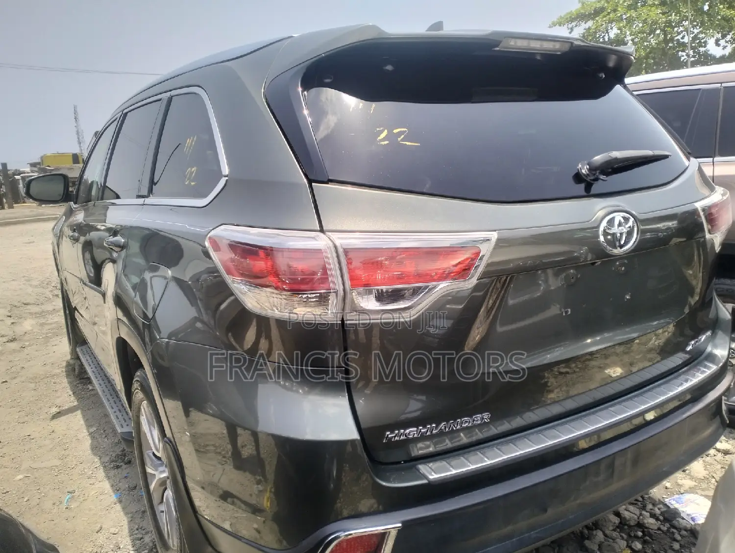 Toyota Highlander 2017 Gray