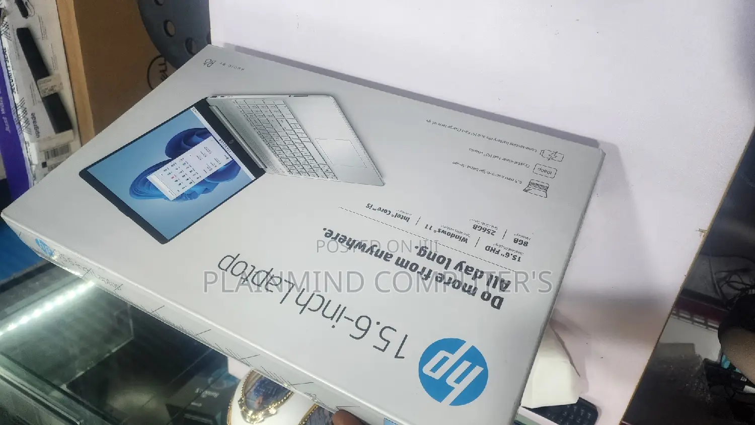 New Laptop HP 15 8GB Intel Core I5 SSD 256GB