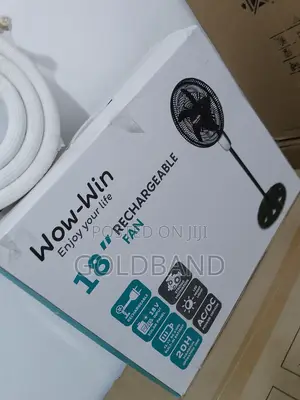 Quality 17.2 Inches Wow Win Rechargeable Fan