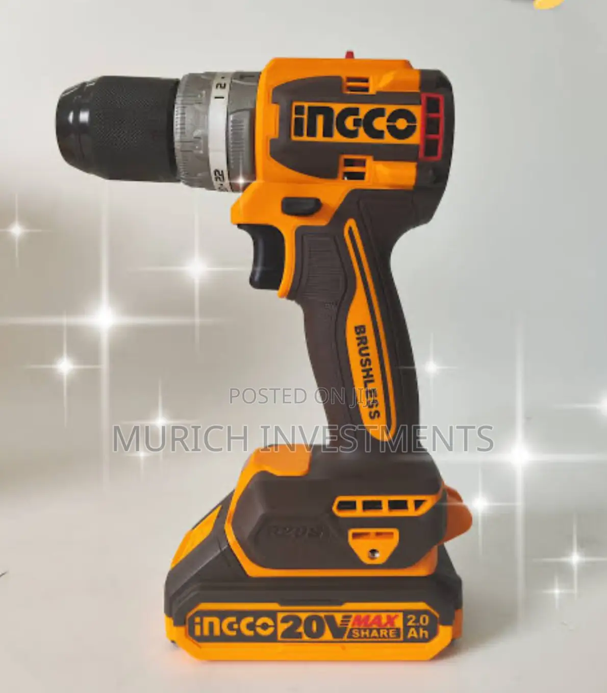 Lithium-Ion Compact Brushless Cordless Drill CDLI20602