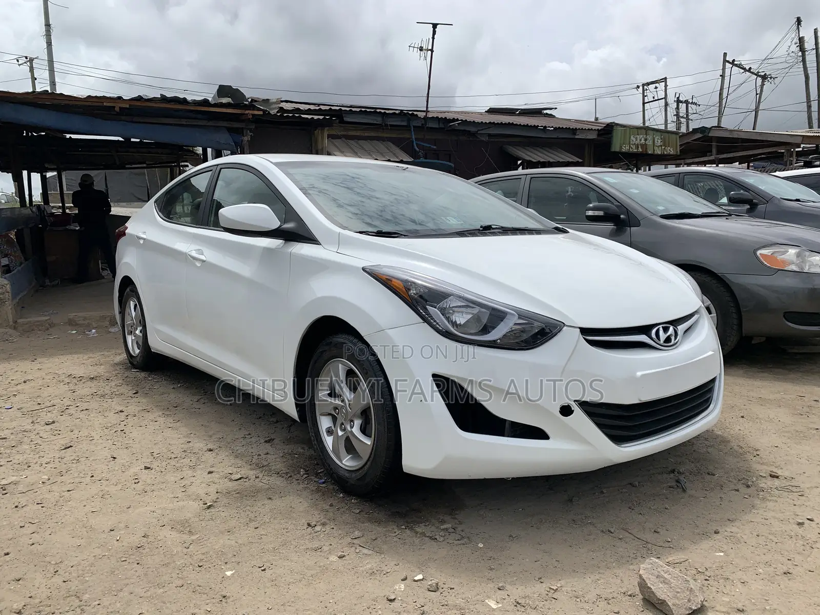Hyundai Elantra 2014 White