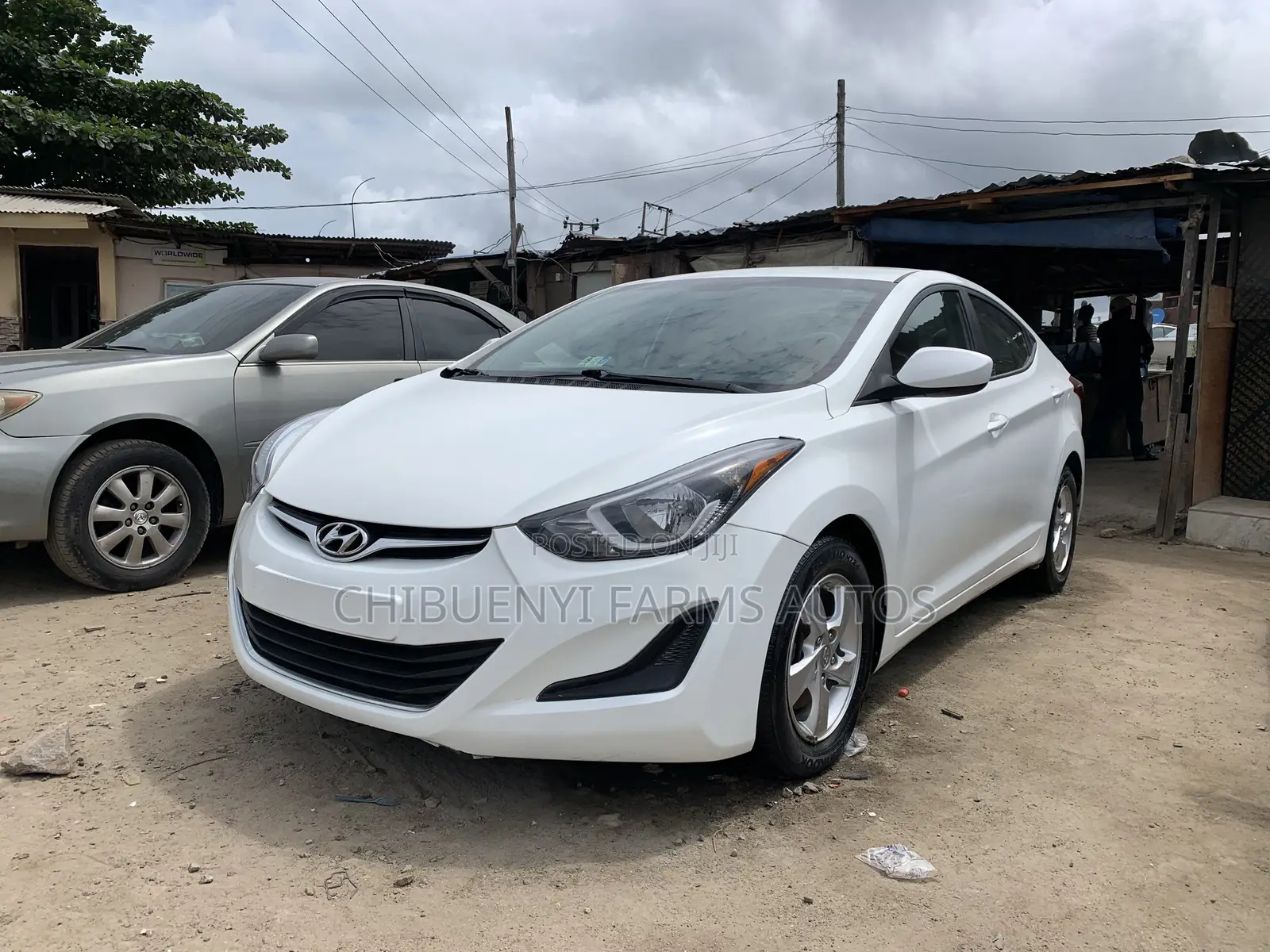 Hyundai Elantra 2014 White