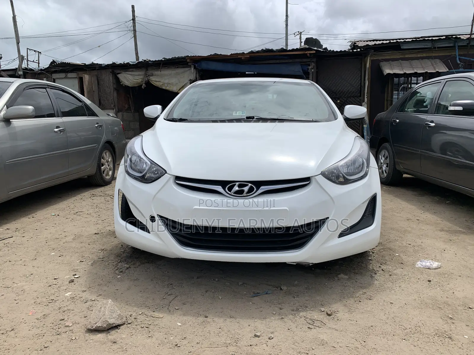 Hyundai Elantra 2014 White