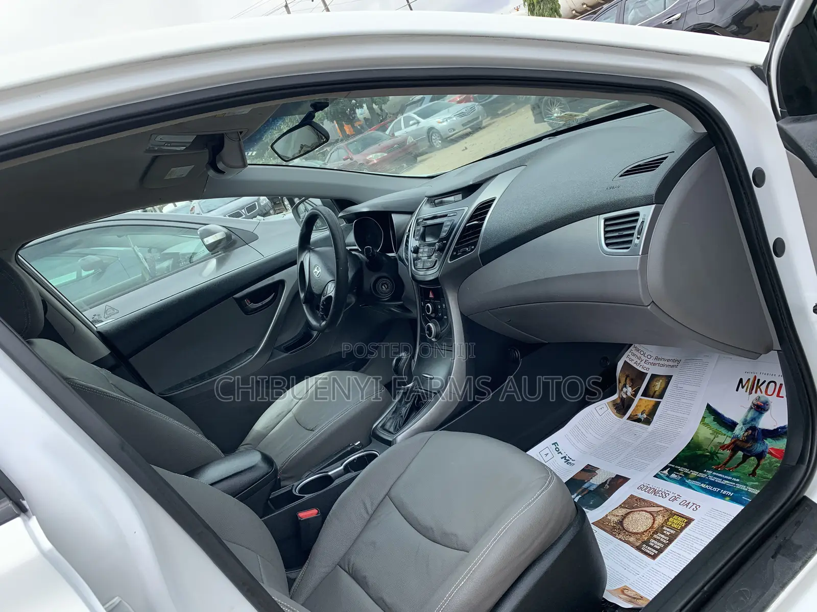 Hyundai Elantra 2014 White