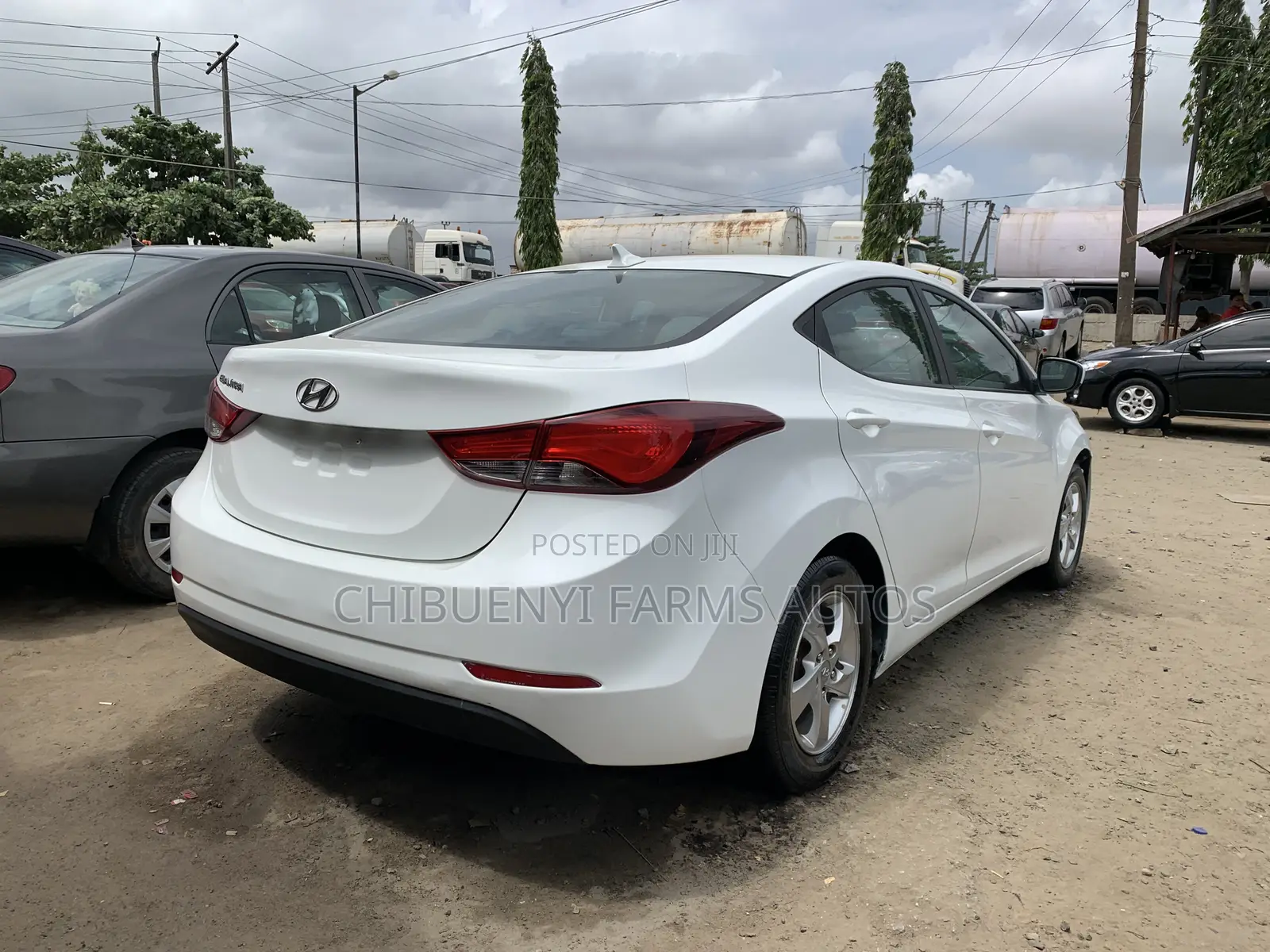 Hyundai Elantra 2014 White
