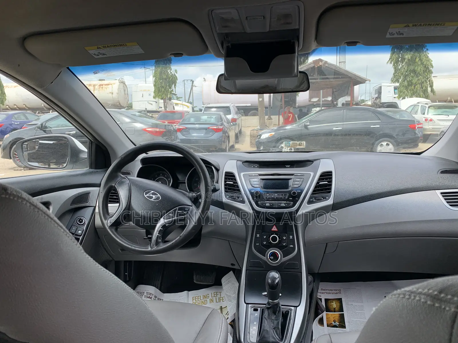 Hyundai Elantra 2014 White