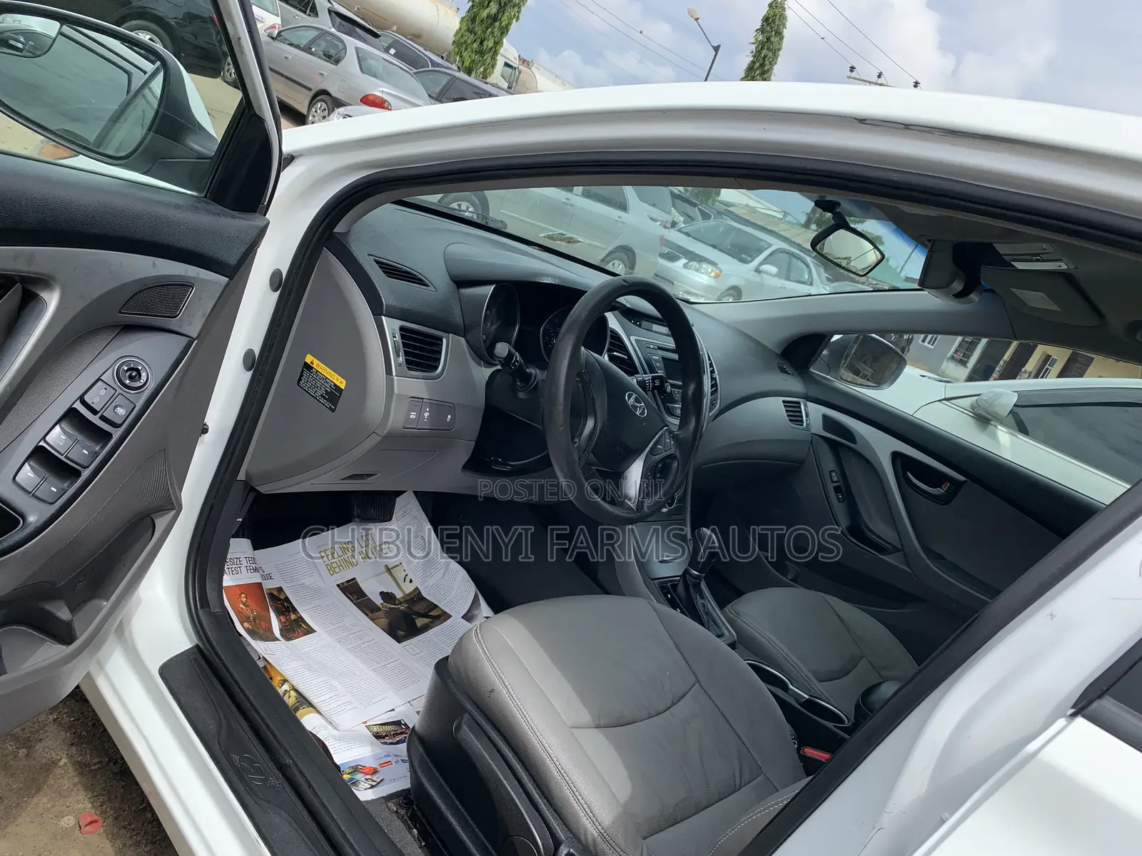 Hyundai Elantra 2014 White