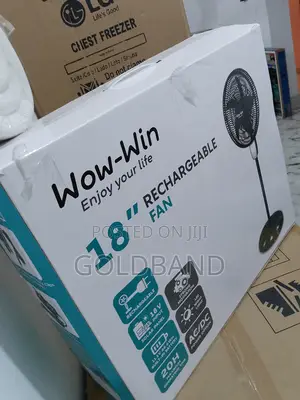 17.2 Inches Wow Win Rechargeable Fan- For Home and Office