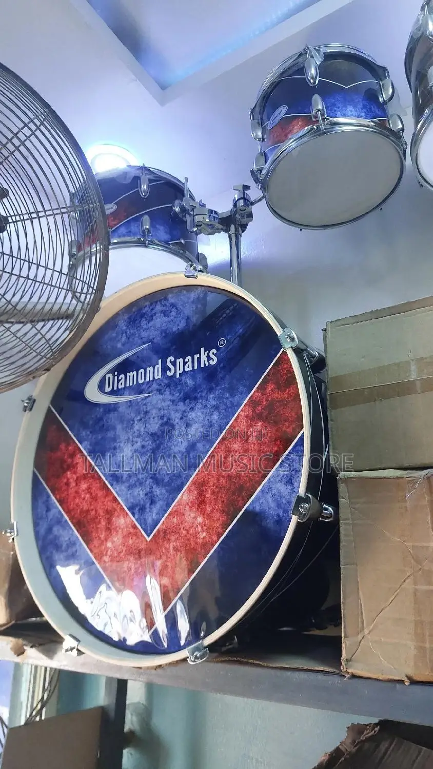Diamond Sparks Drum 5set Kits