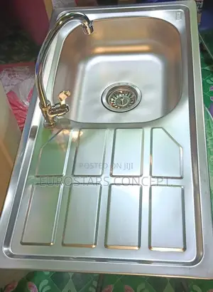 Single Bowl Anti Rust Sink With Tral