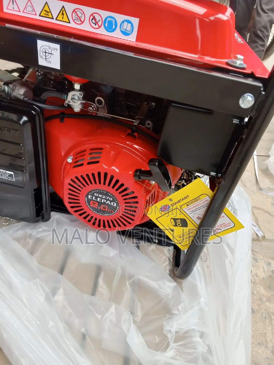 8kva Elepaq Constant Key Start Original Generator