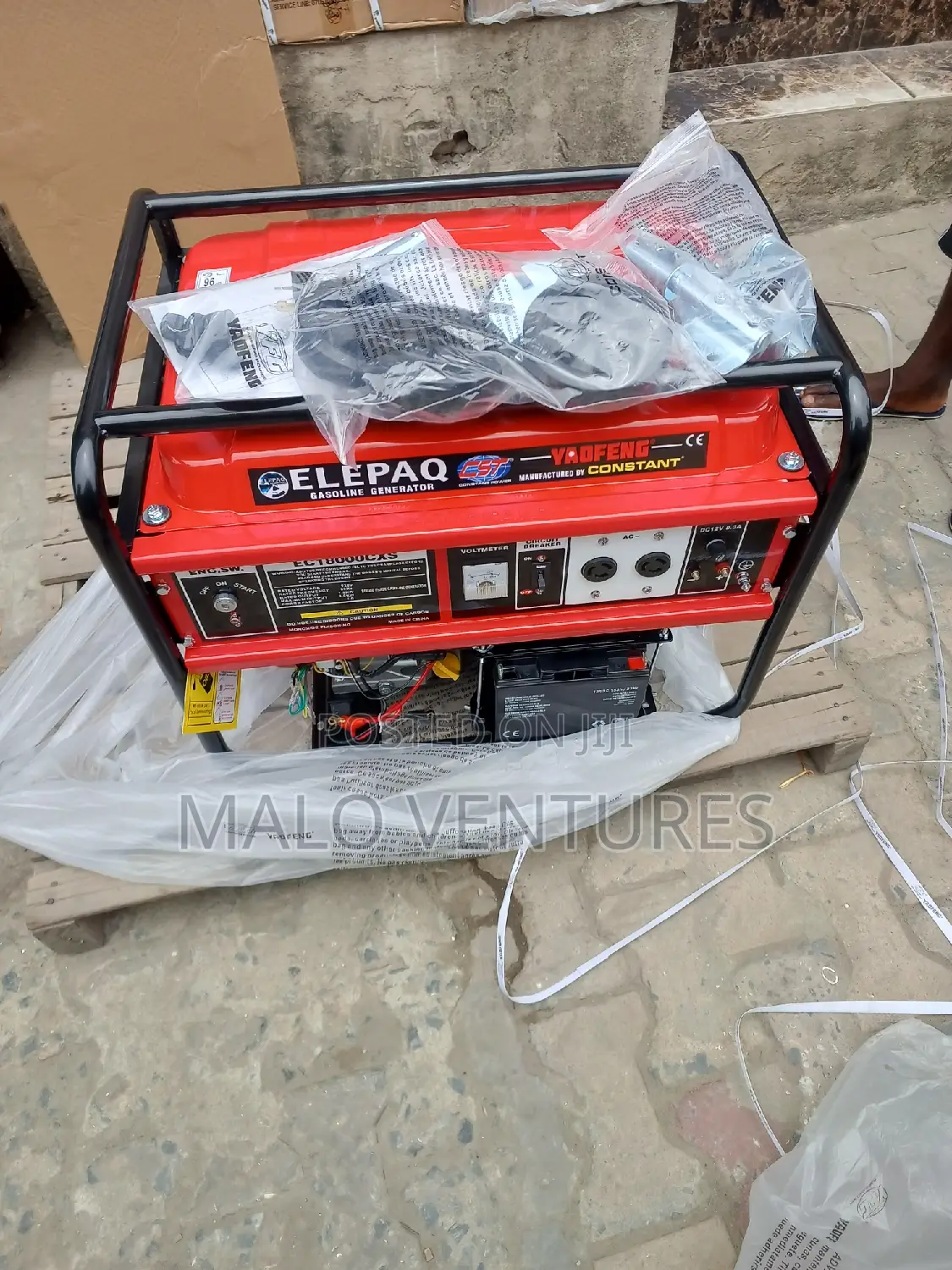 8kva Elepaq Constant Key Start Original Generator