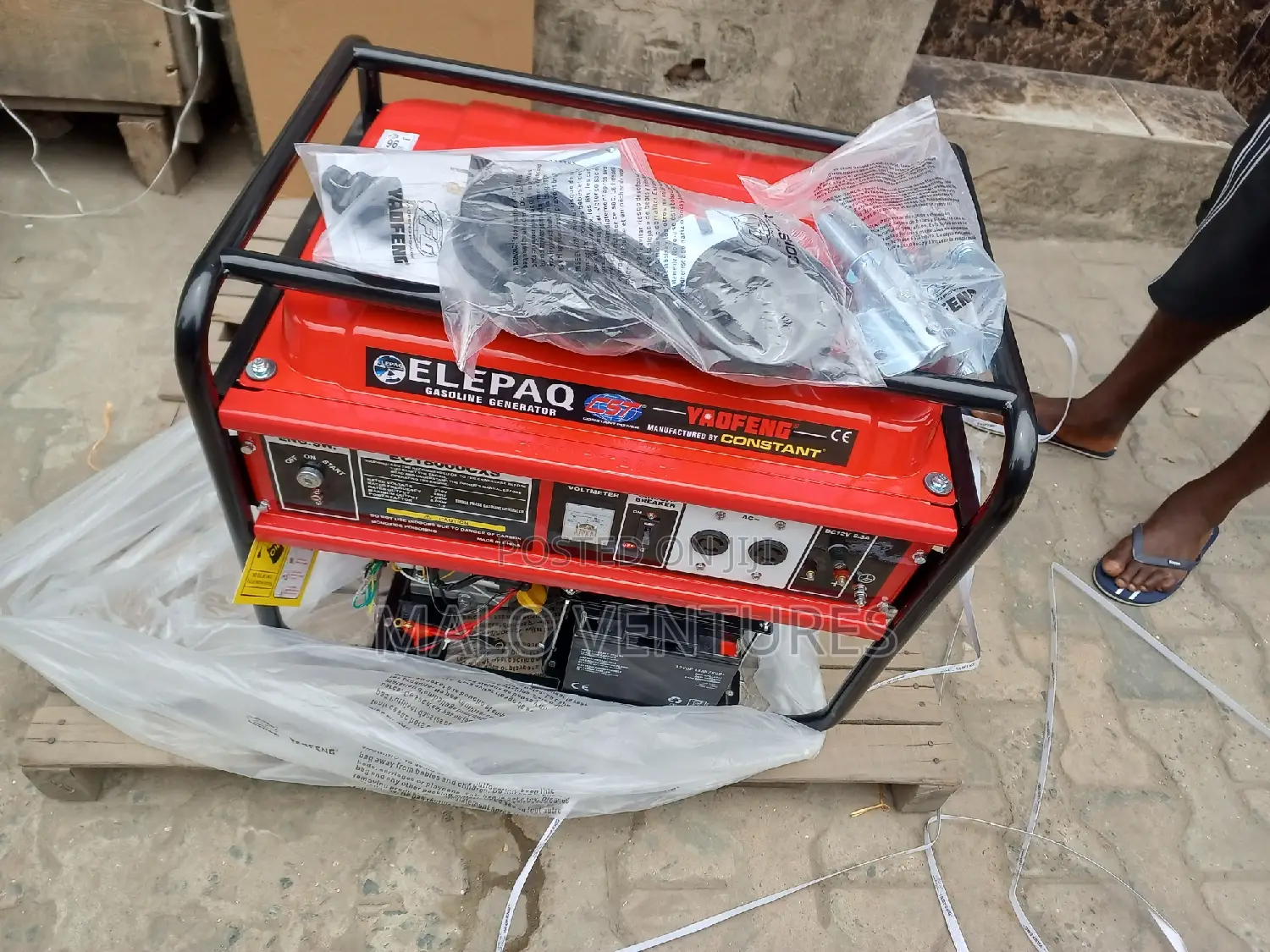 8kva Elepaq Constant Key Start Original Generator