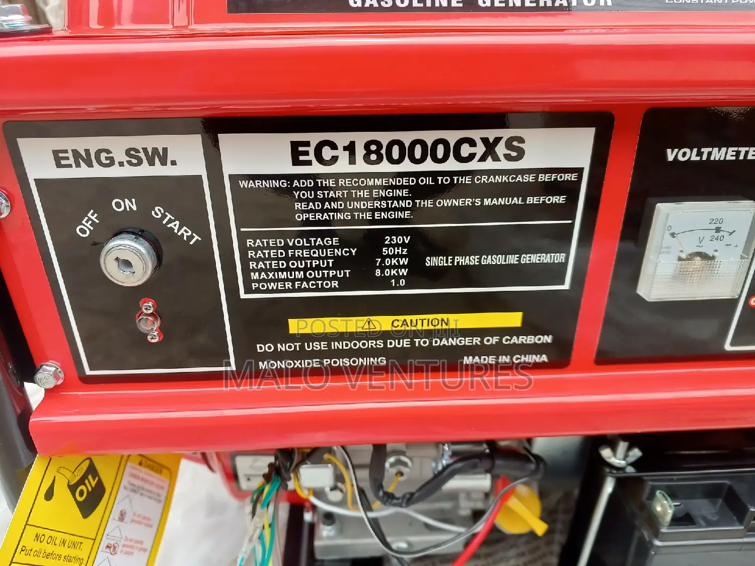 8kva Elepaq Constant Key Start Original Generator