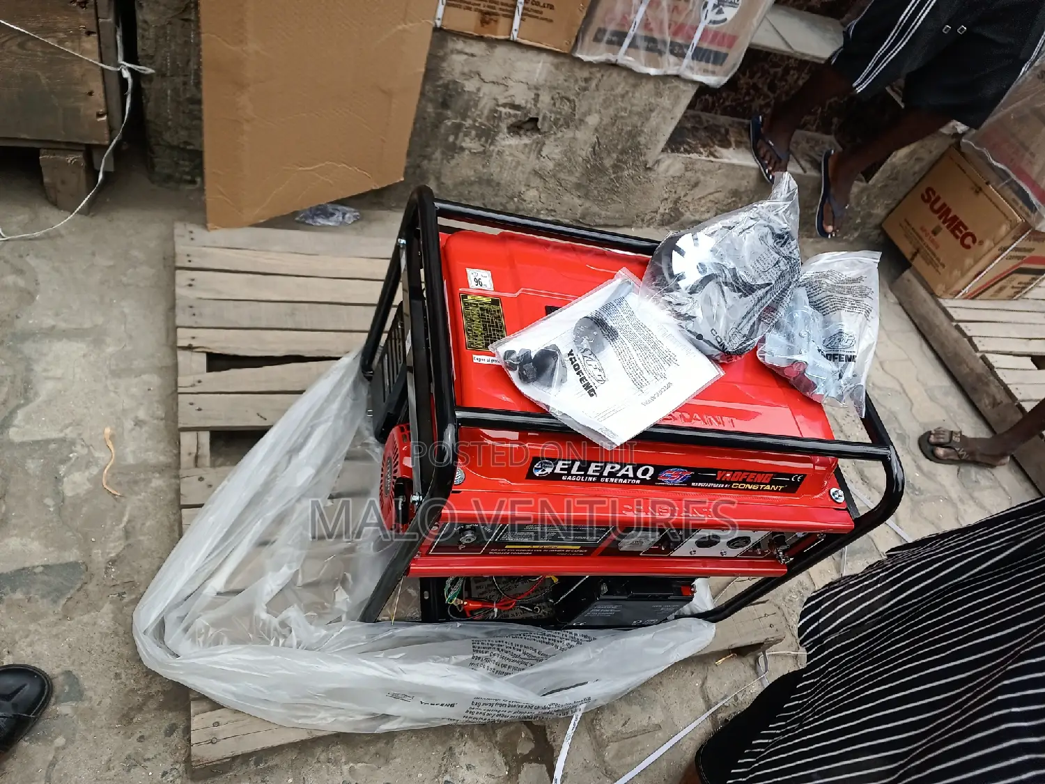 8kva Elepaq Constant Key Start Original Generator