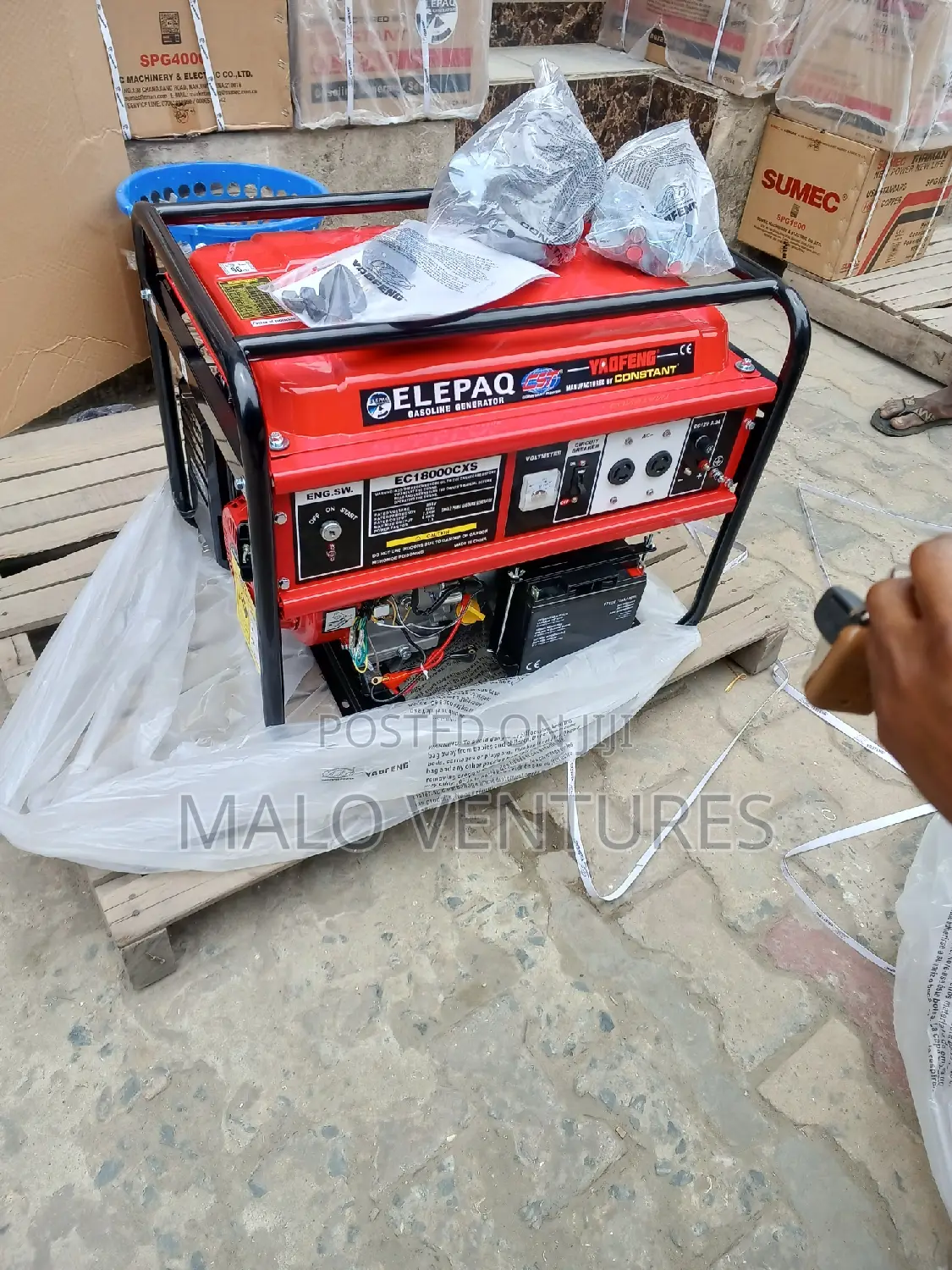 8kva Elepaq Constant Key Start Original Generator
