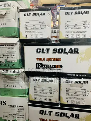 220ah GLT Solar Batteries
