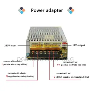 12v Dc Power Supply Unit 1A2A3A4A5A Transformer