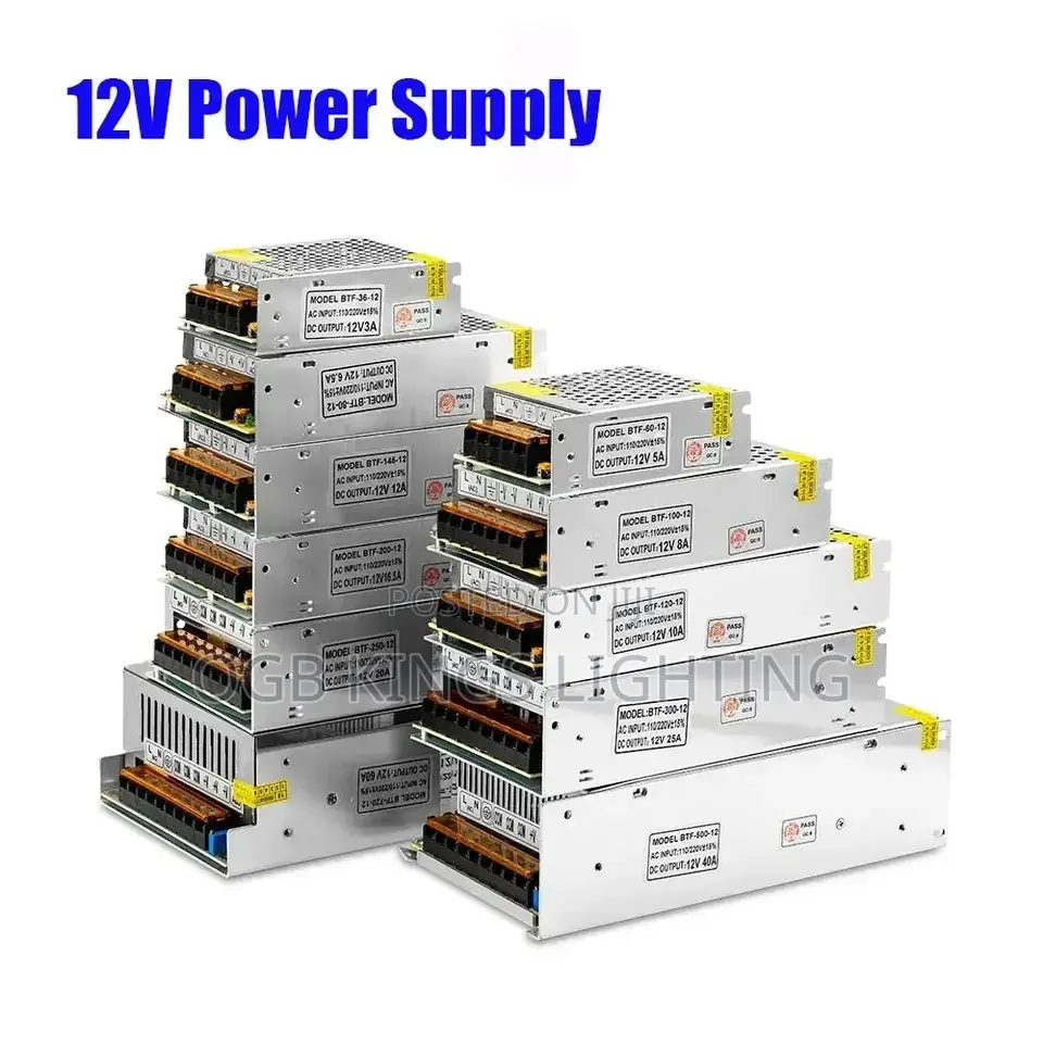 12v Dc Power Supply Unit 1A2A3A4A5A Transformer