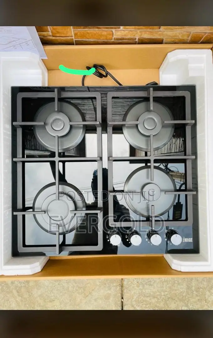 4 Burner Cooker Hob All Gas With Automatic Ignition
