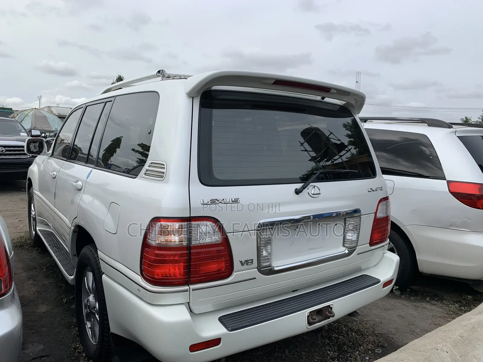 Lexus LX 470 Sport Utility 2006 White