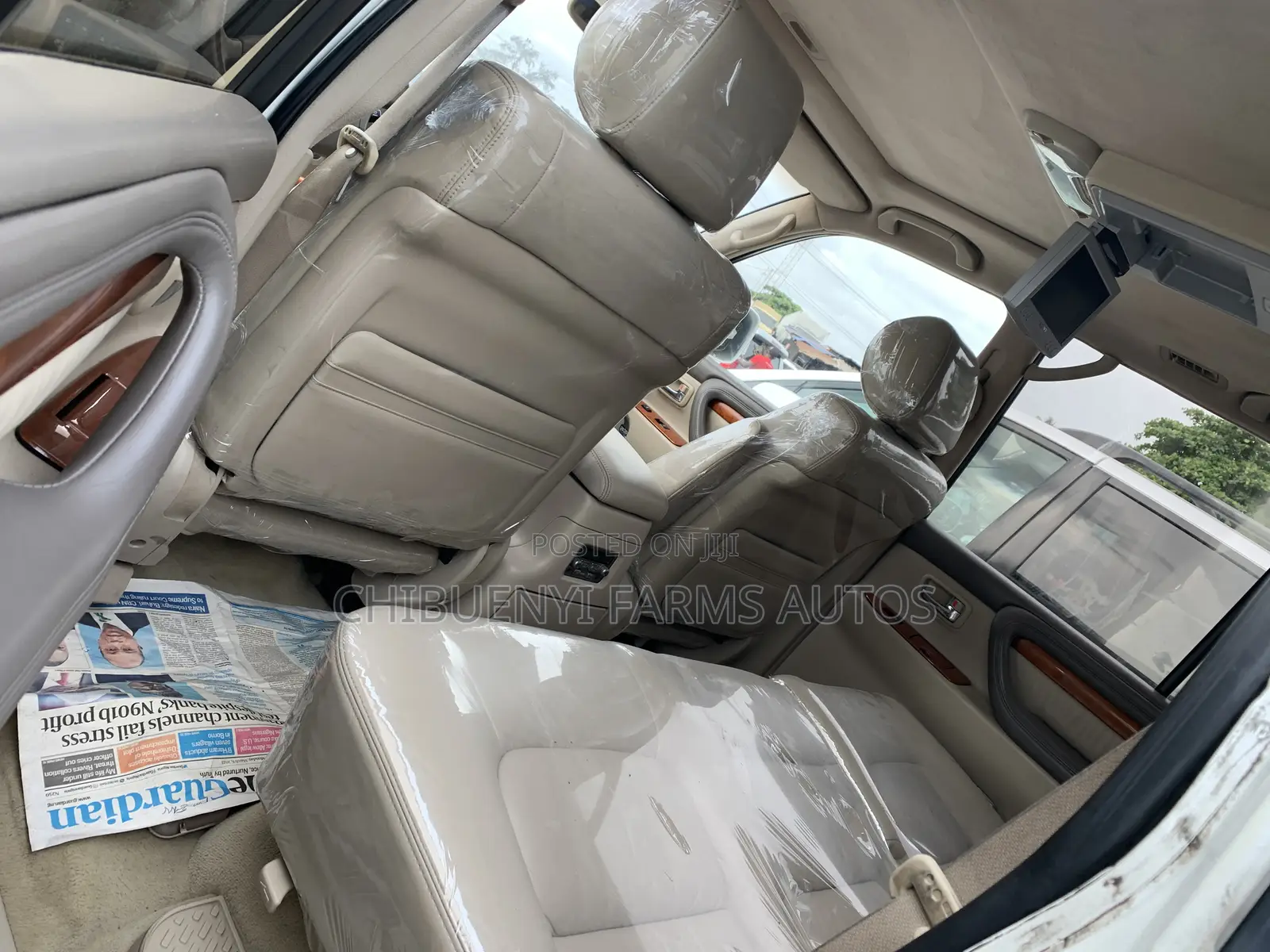 Lexus LX 470 Sport Utility 2006 White