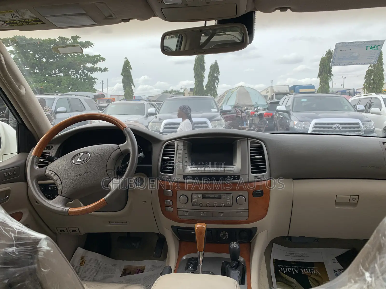 Lexus LX 470 Sport Utility 2006 White