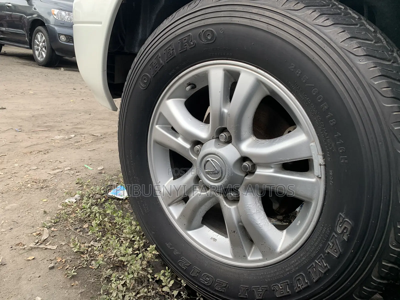 Lexus LX 470 Sport Utility 2006 White