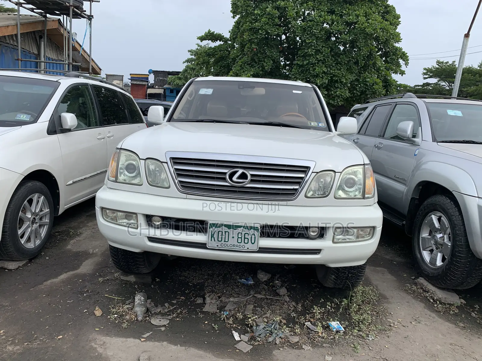Lexus LX 470 Sport Utility 2006 White