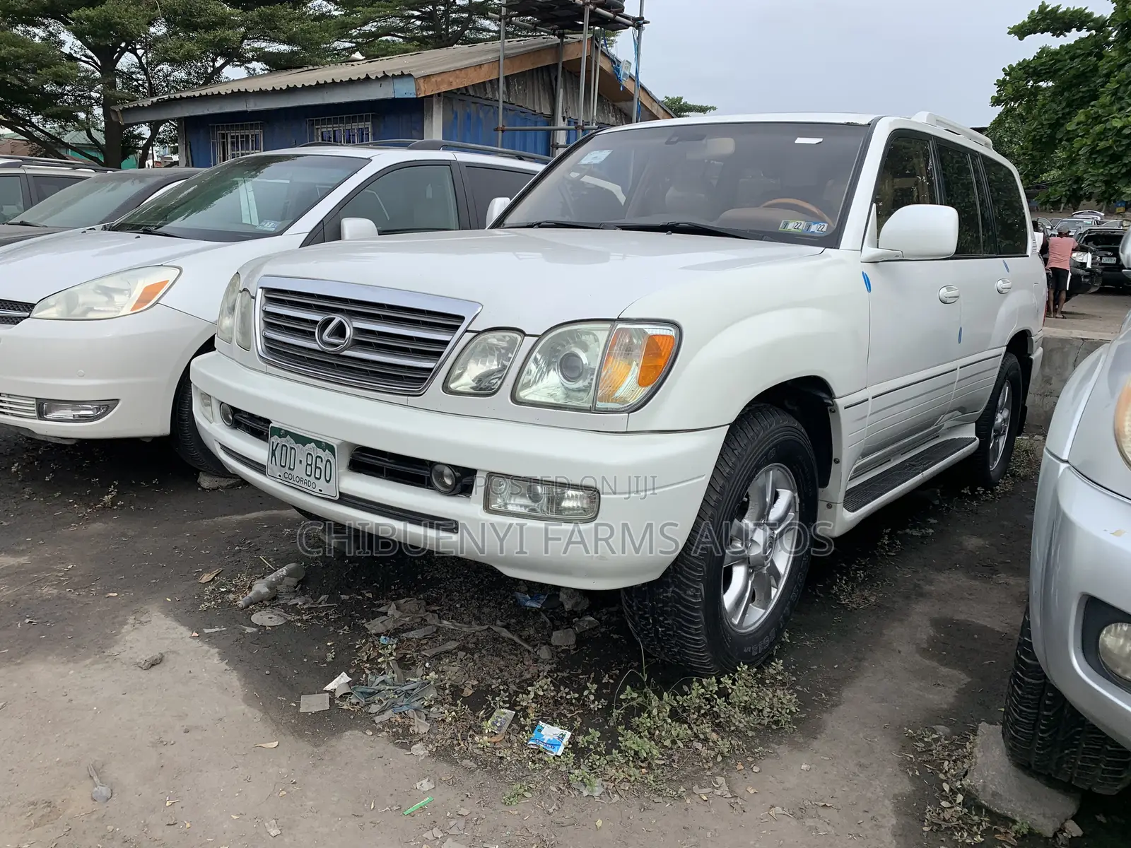 Lexus LX 470 Sport Utility 2006 White