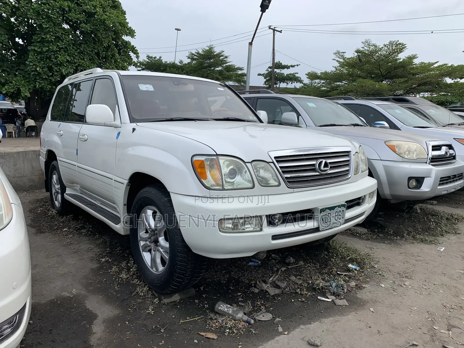 Lexus LX 470 Sport Utility 2006 White