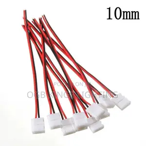 Ribbon 2pin LED Strip Adapter PCB Connector Cable