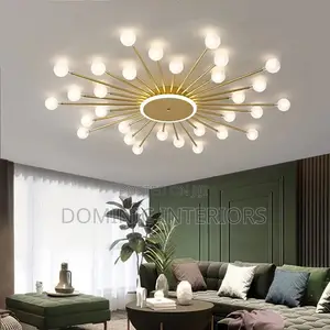 Decorative Led Glass Chandelier