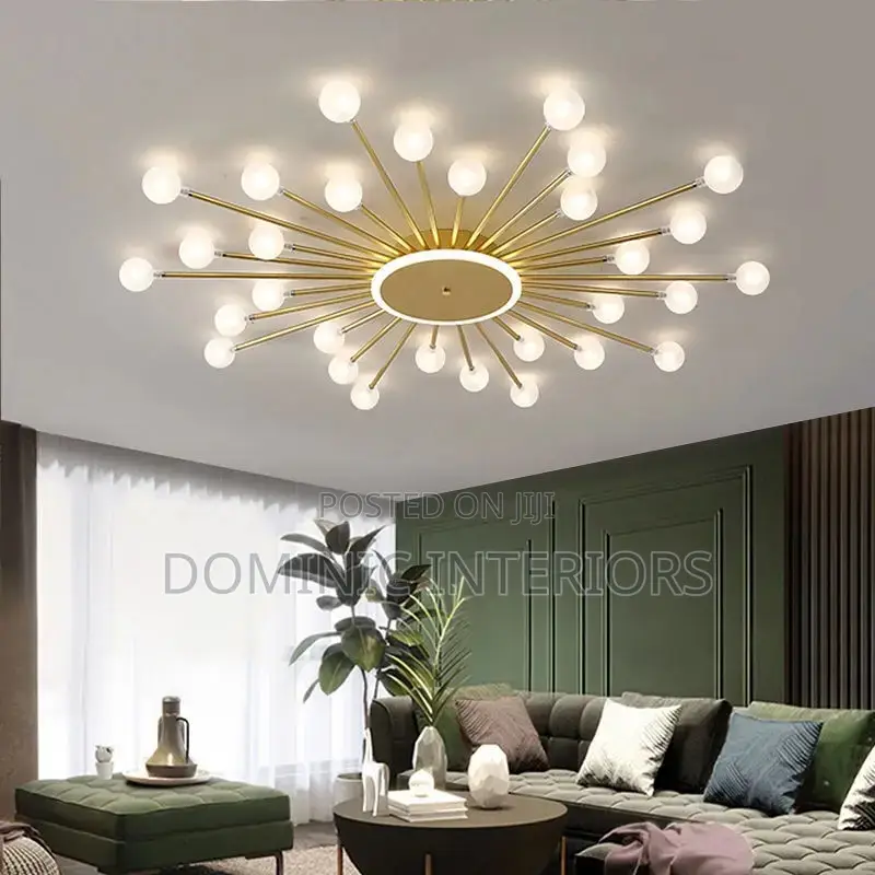 Decorative Led Glass Chandelier