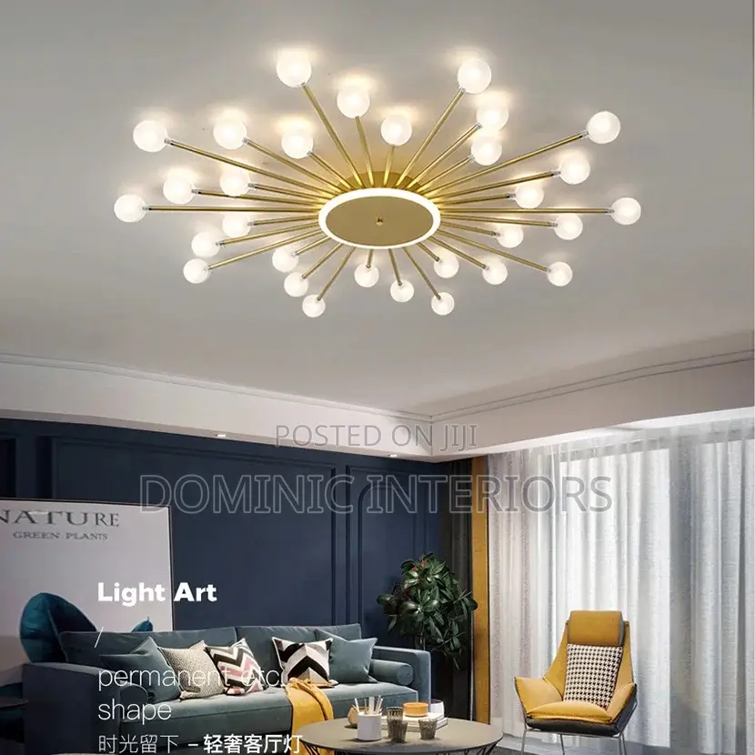 Decorative Led Glass Chandelier