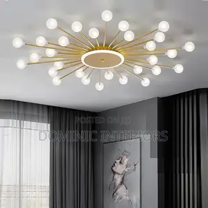 Decorative Led Glass Chandelier