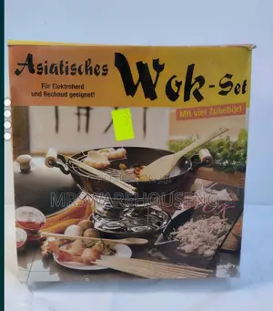 Wok-Set for Asian Cuisine