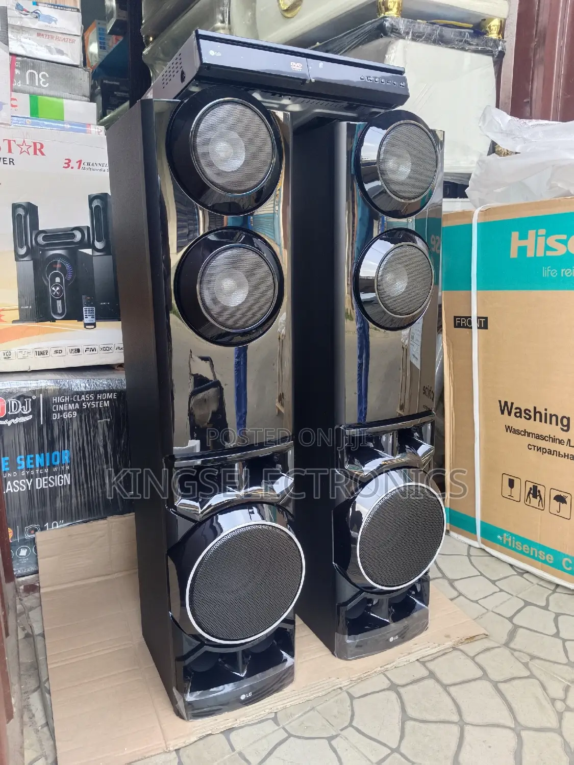 1250watts Bodyguard Lg Speaker