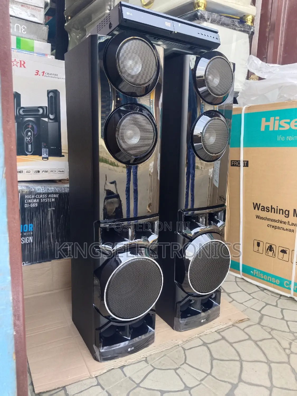 1250watts Bodyguard Lg Speaker