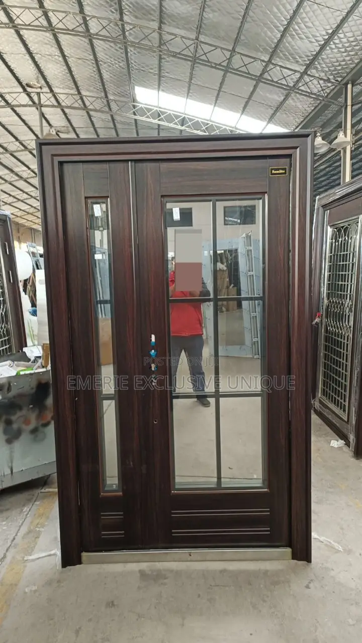 4ft Blown Copper Security Glass Door