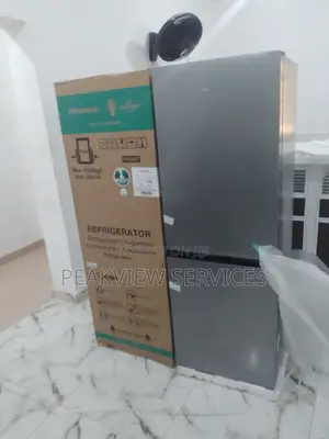 Low Noise Hisense Double Door, Bottom Freezer Refrigerator