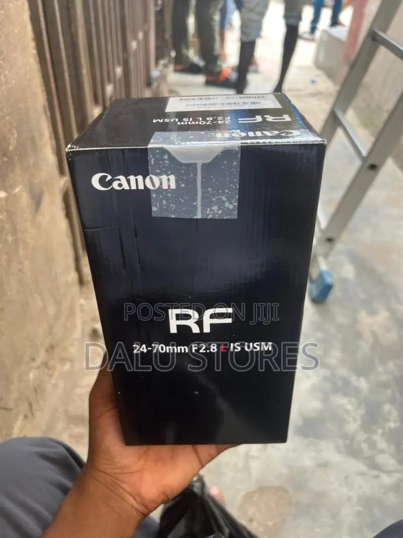 Canon Rf 24-70mm F/2.8 L Is Usm Lens - DALU STORES Price: ₦ 3,400,000 ...