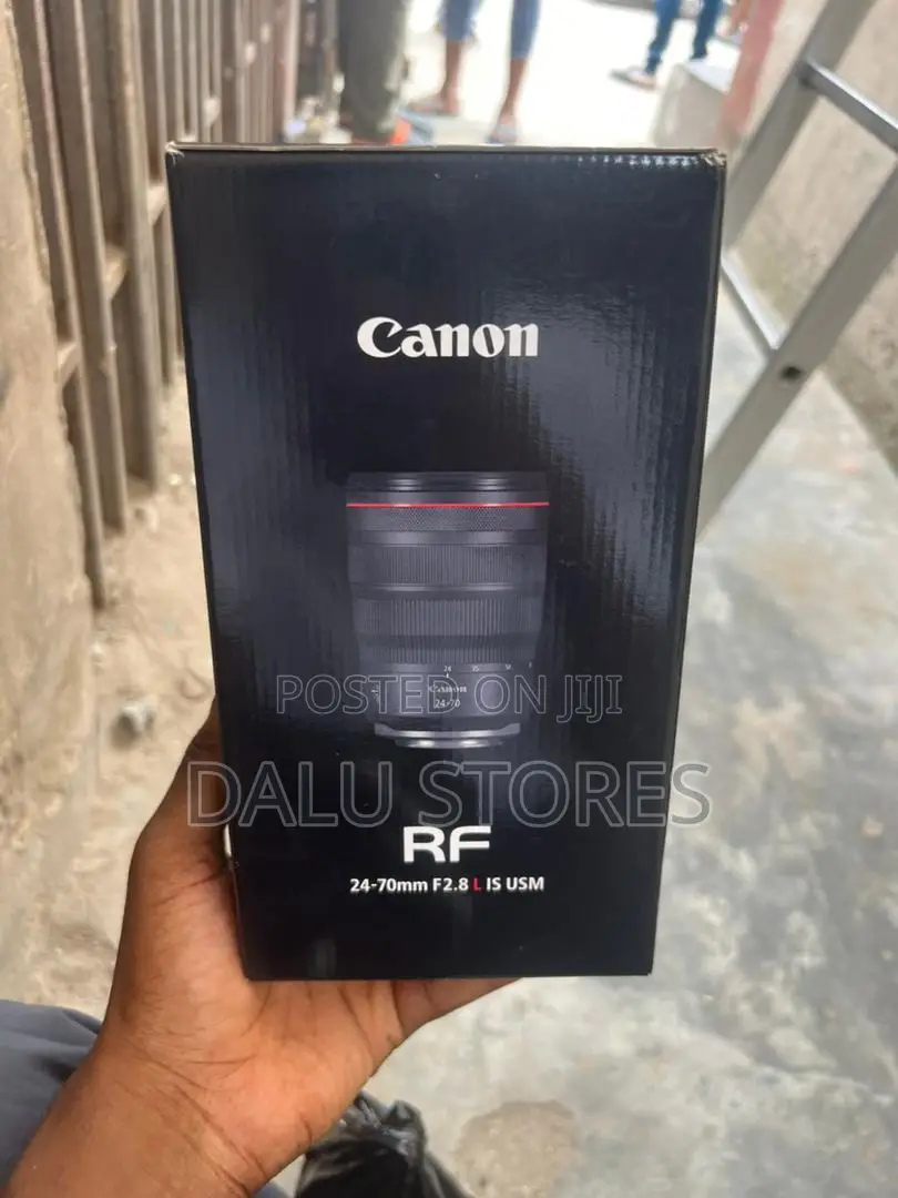 Canon Rf 24-70mm F/2.8 L Is Usm Lens - DALU STORES Price: ₦ 3,400,000 ...
