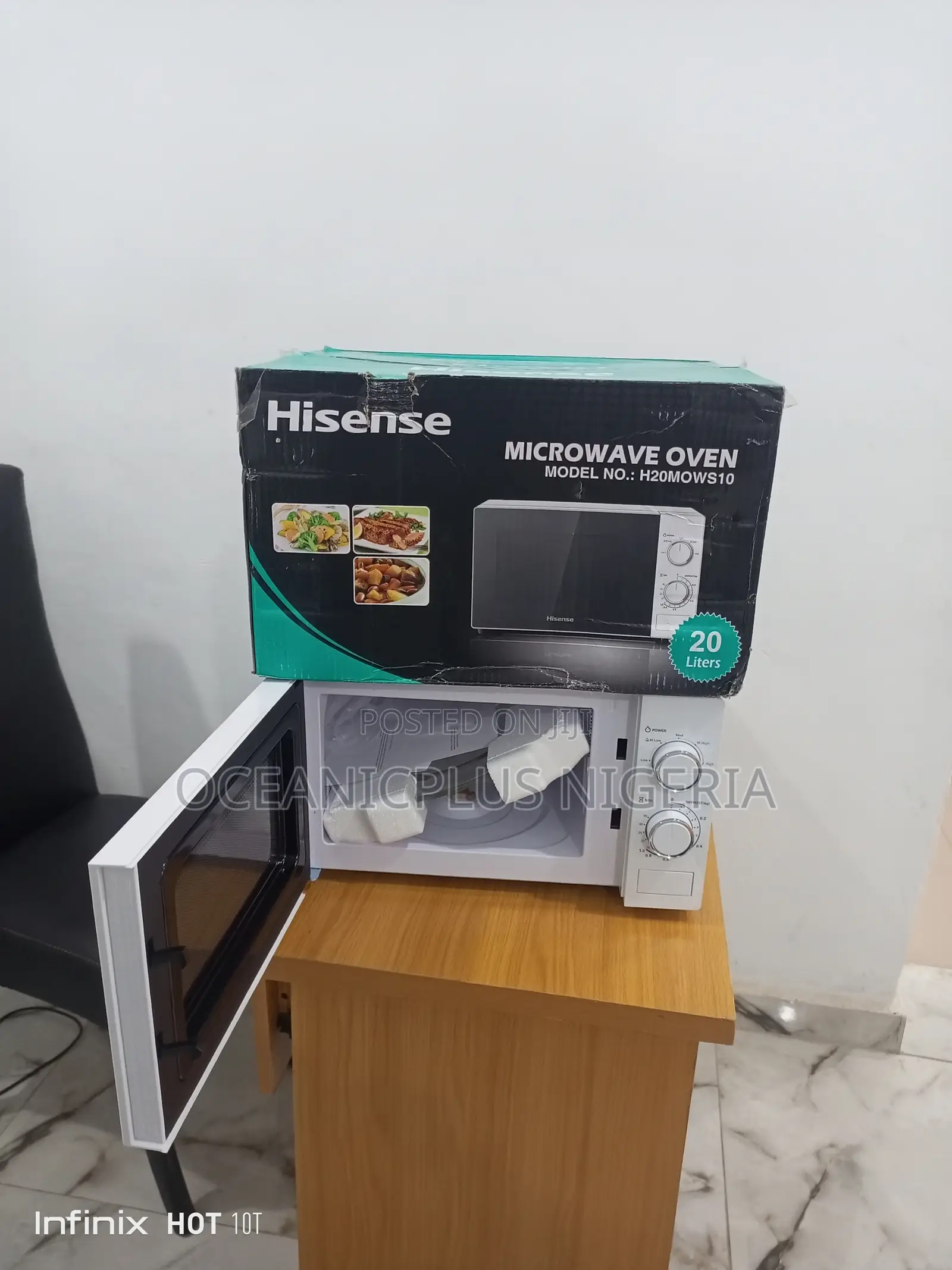 Availableness Hisense 20 Liters Microwave
