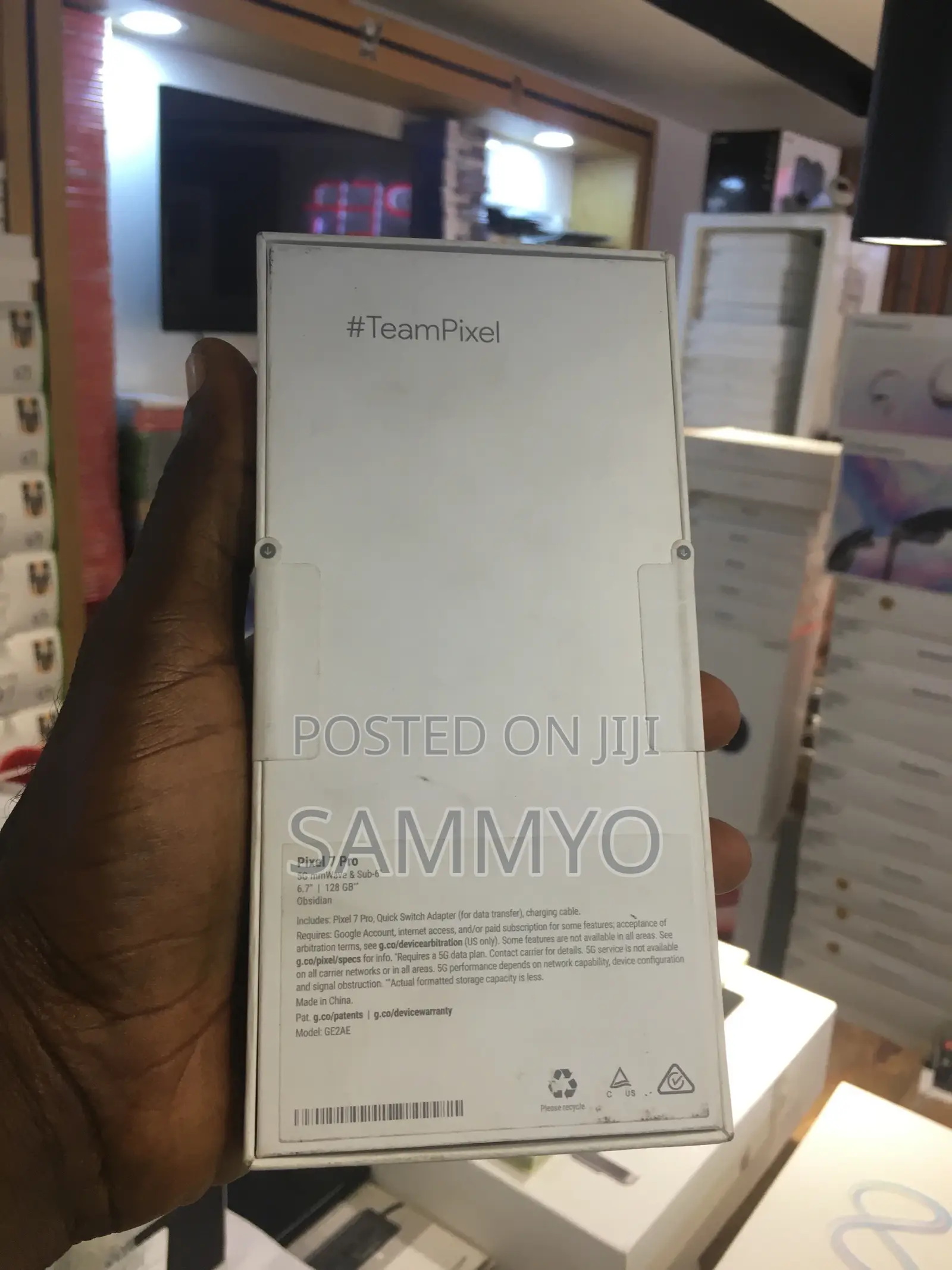 New Google Pixel 7 Pro 256 GB Black