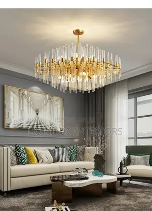 Modern Water Pipe Fireworks Ceiling Chandelier